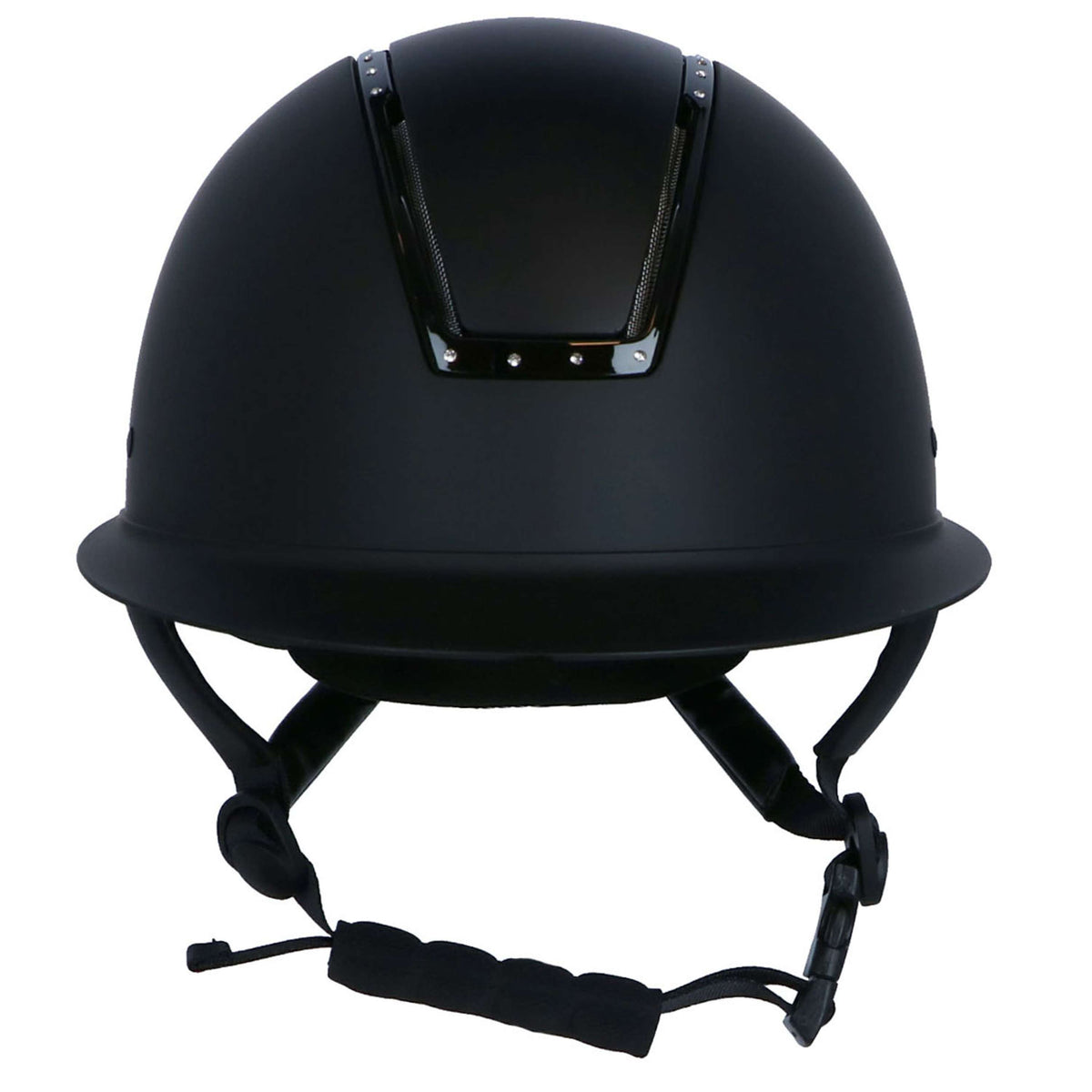 HKM Casco da equitazione Lady Shield Diamond Nero