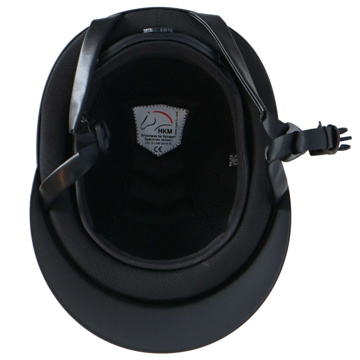 HKM Casco da equitazione Lady Shield Diamond Nero