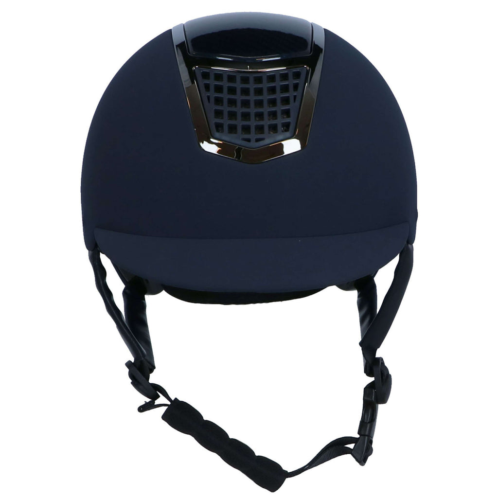 HKM Casco da equitazione Carbon Professional Blu scuro
