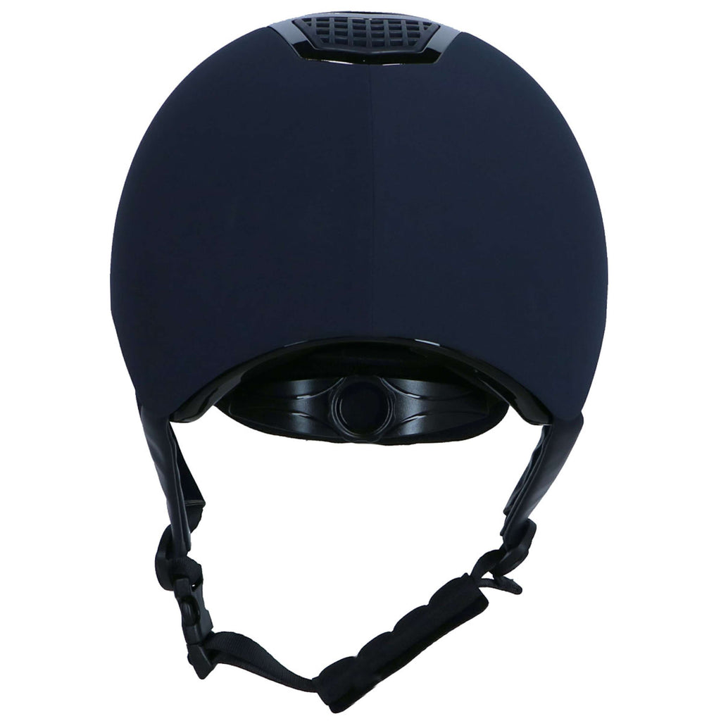 HKM Casco da equitazione Carbon Professional Blu scuro