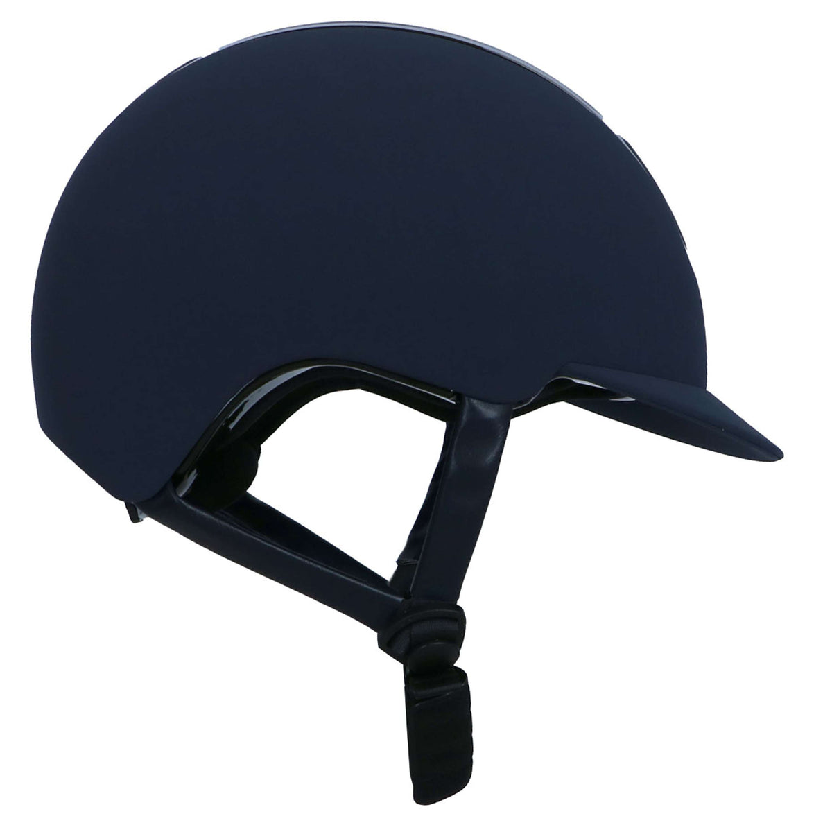 HKM Casco da equitazione Carbon Professional Blu scuro
