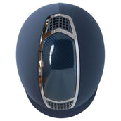 HKM Casco da equitazione Carbon Professional Blu scuro