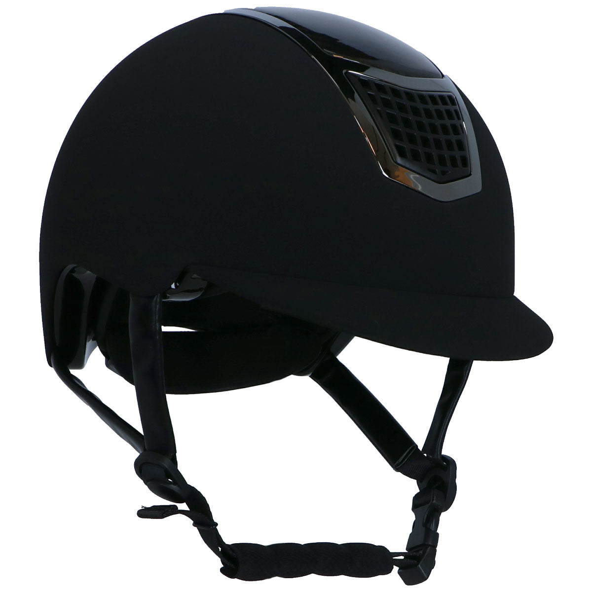 HKM Casco da equitazione Carbon Professional Nero