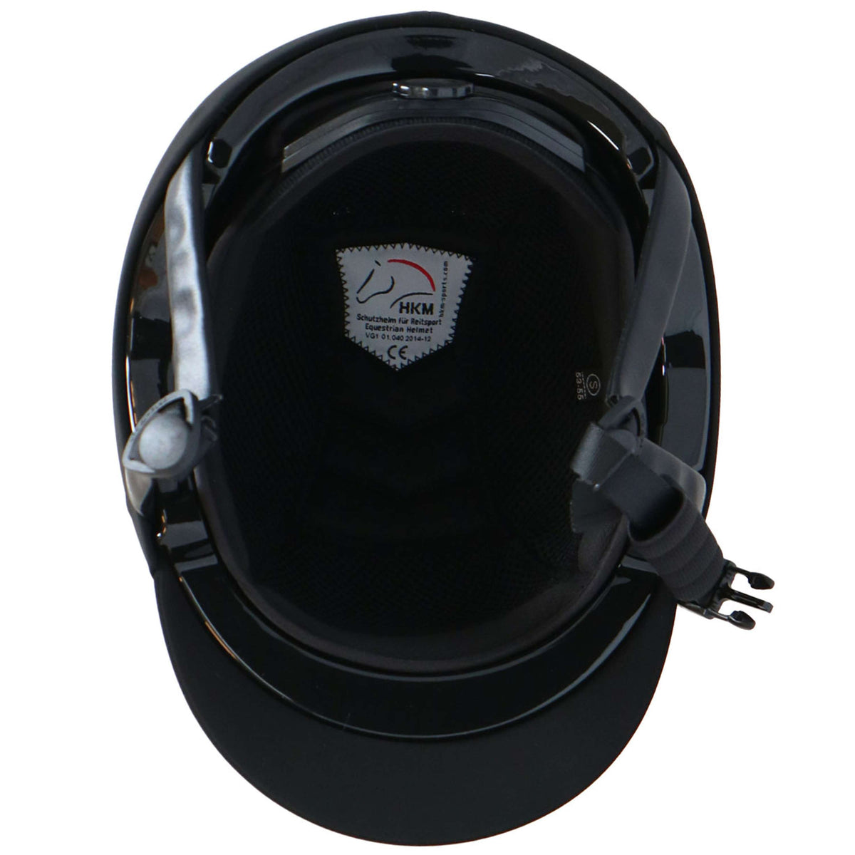 HKM Casco da equitazione Carbon Professional Nero