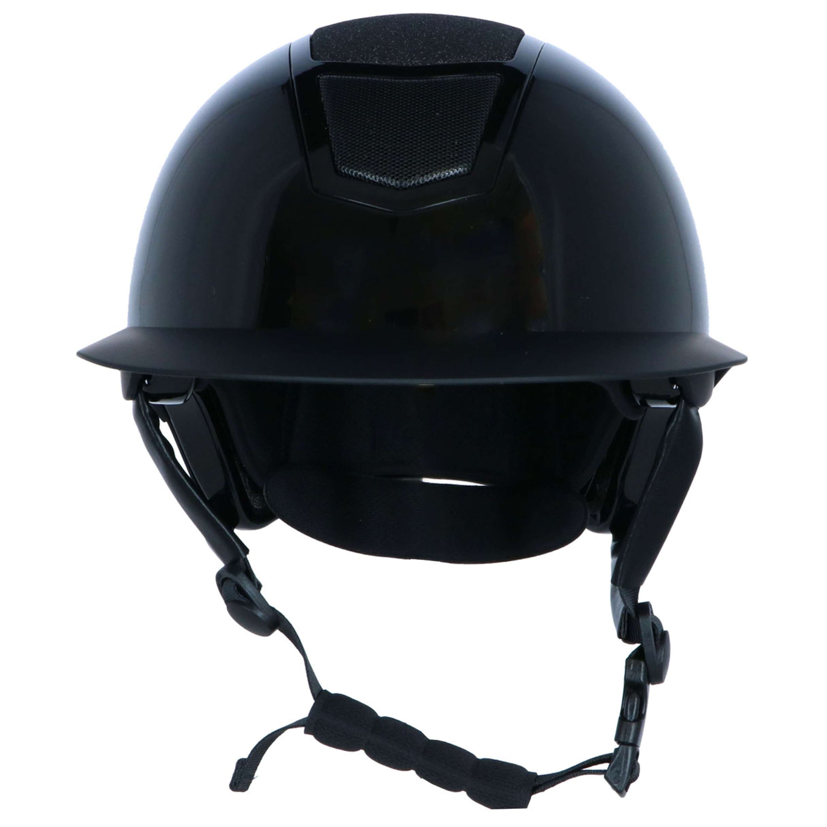 HKM Casco da equitazione Shiny Diamond Nero