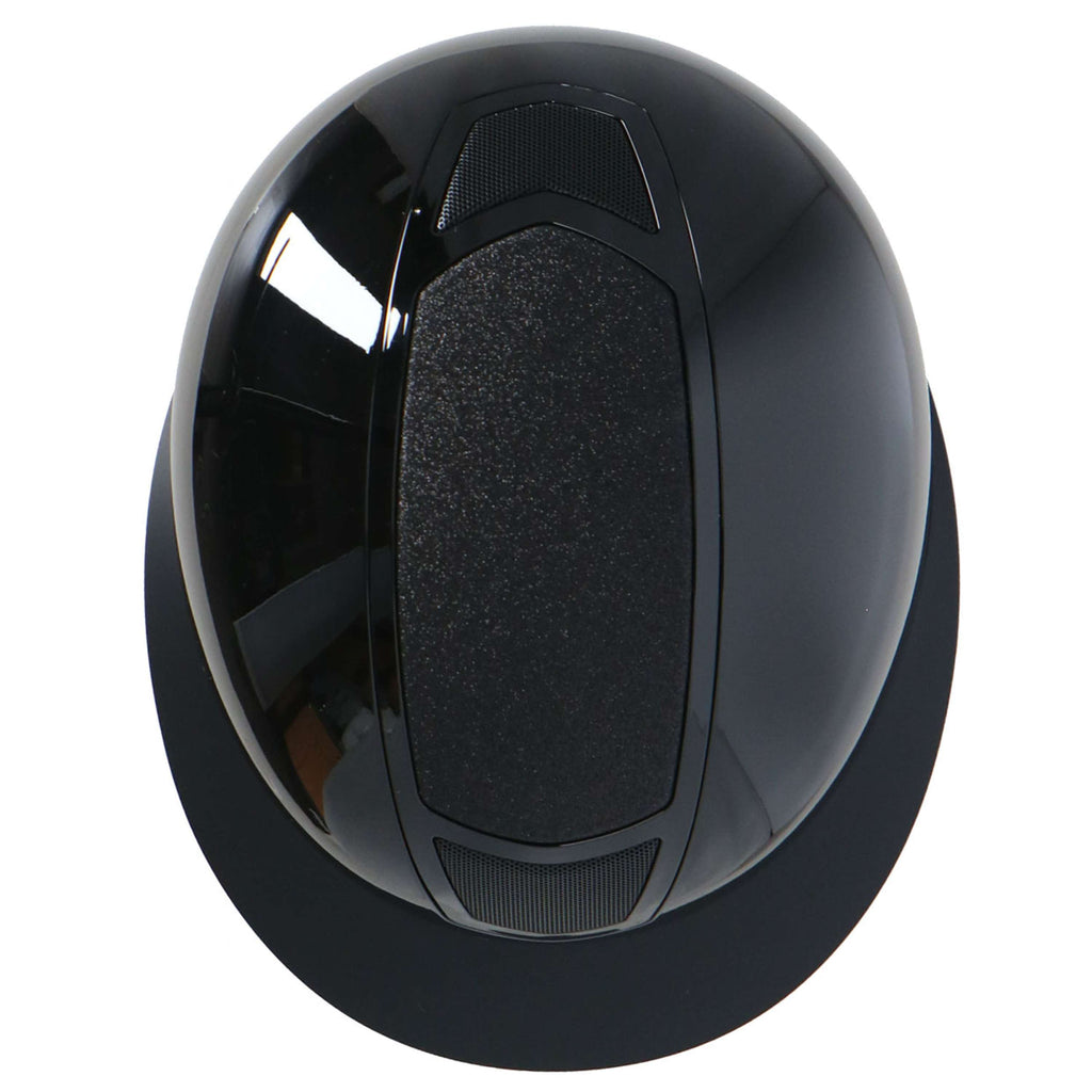 HKM Casco da equitazione Shiny Diamond Nero