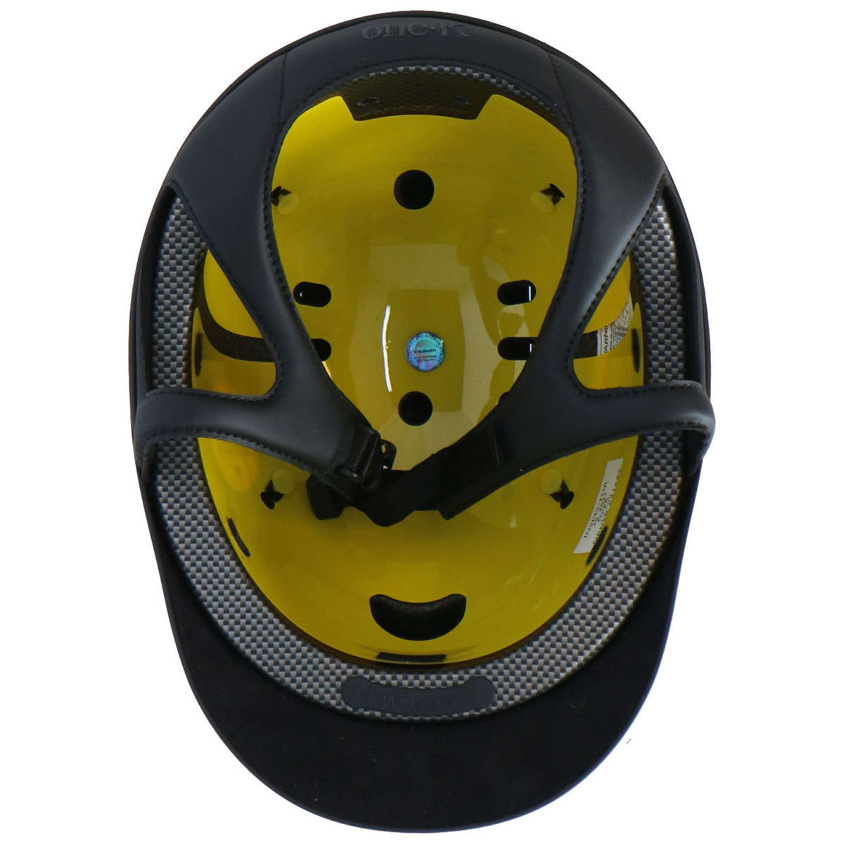 OneK Casco da equitazione Mips Defender Matt Glossy Top Swarovski Navy