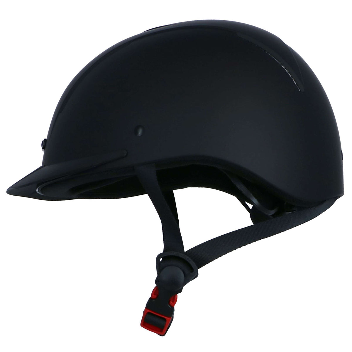 Choplin Casco da equitazione Plume Nero opaco