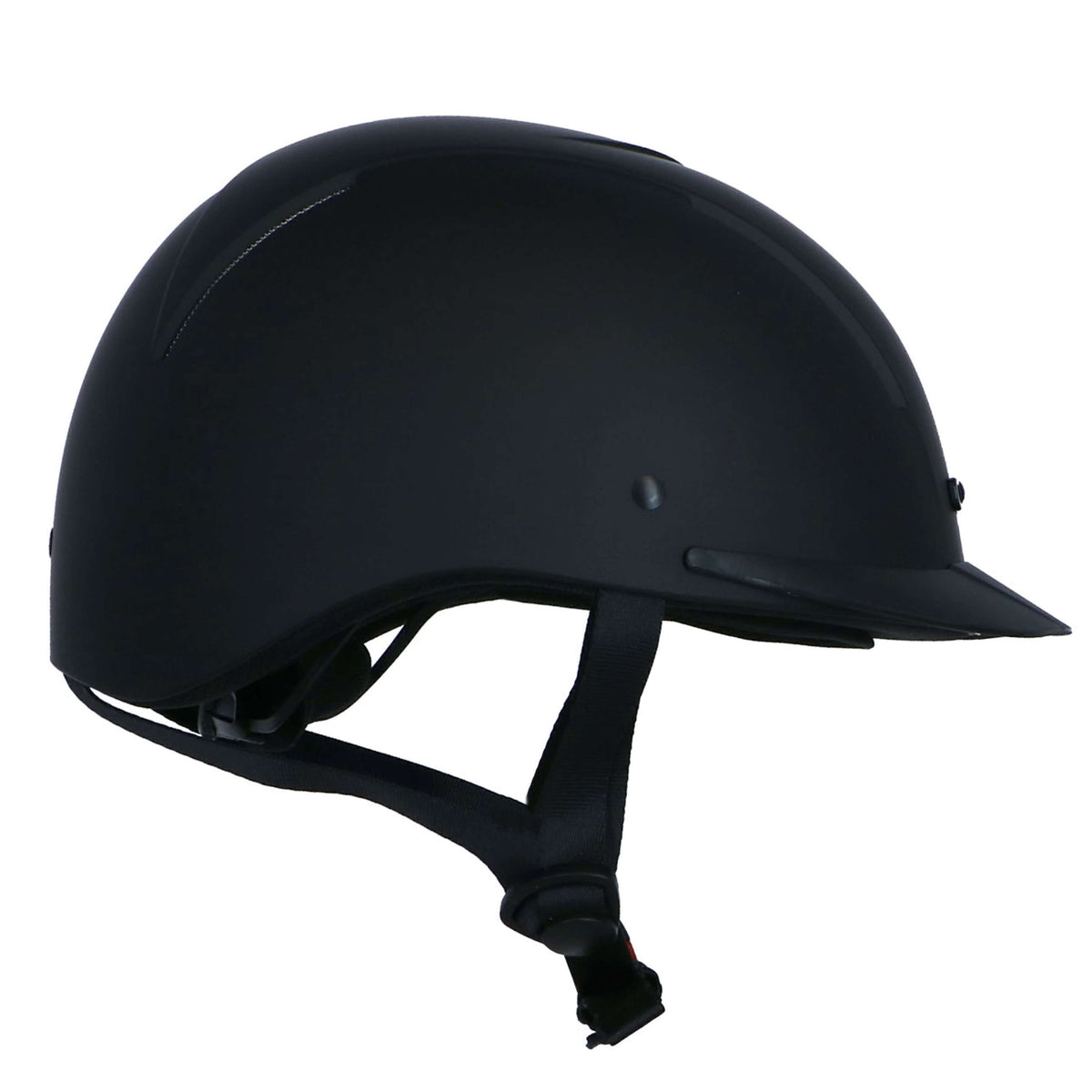 Choplin Casco da equitazione Plume Nero opaco