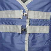 EQUITHÈME Tappeto da Esterno Tyrex 600D 300g Riciclato Navy