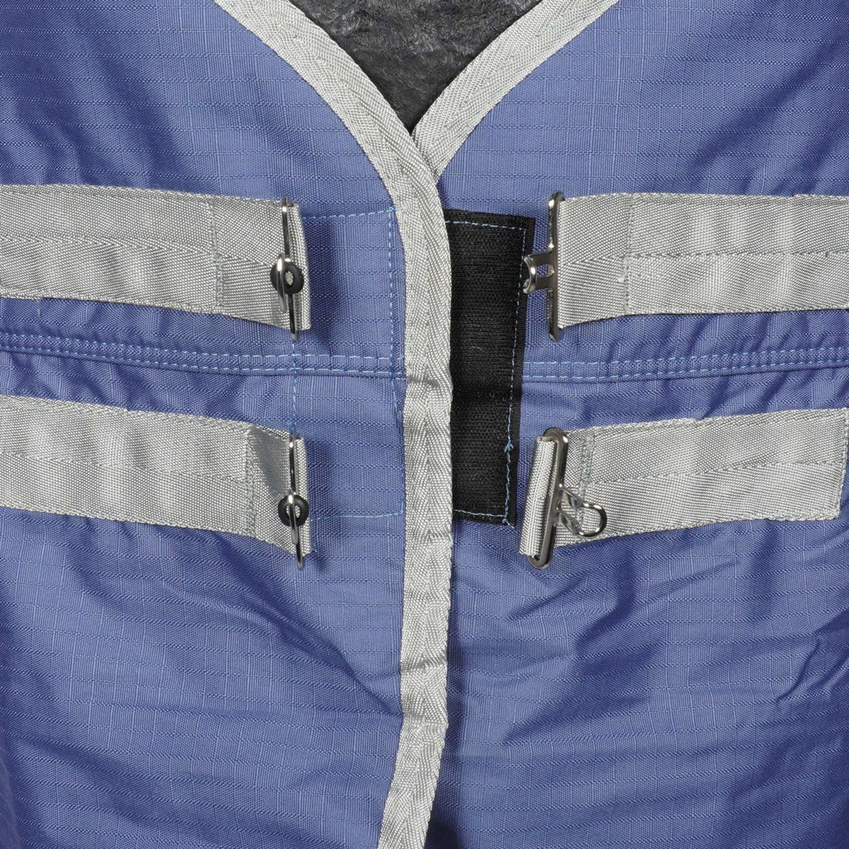 EQUITHÈME Tappeto da Esterno Tyrex 600D 300g Riciclato Navy