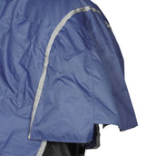 EQUITHÈME Tappeto da Esterno Tyrex 600D 300g Riciclato Navy