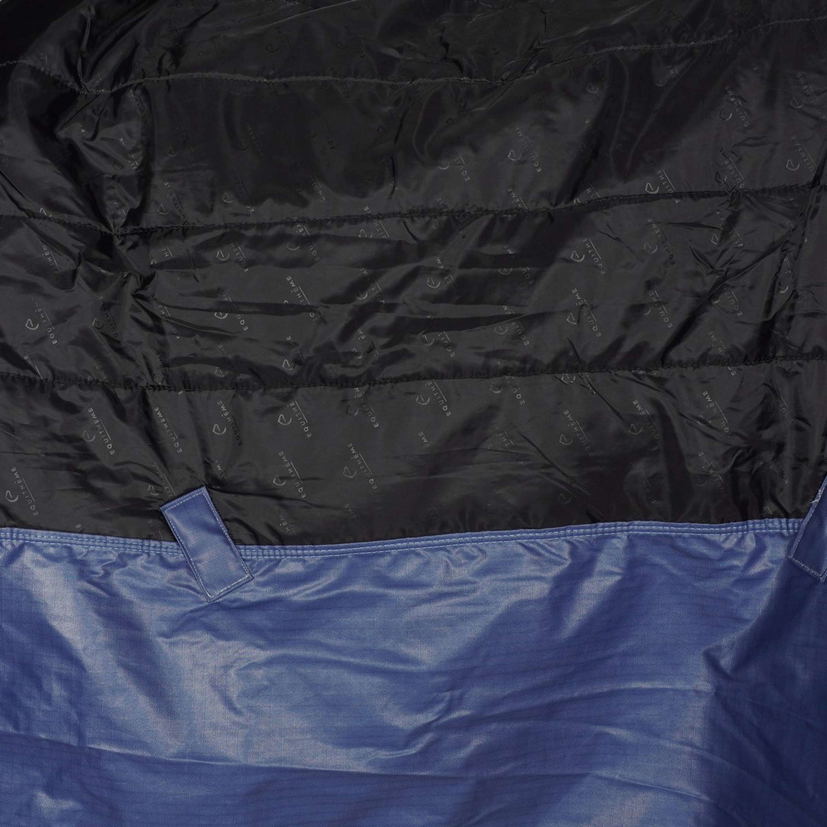 EQUITHÈME Tappeto da Esterno Tyrex 600D 300g Riciclato Navy
