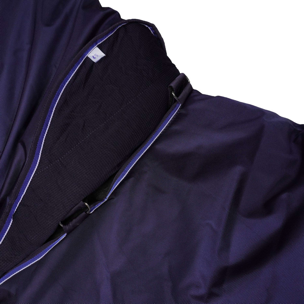 EQUITHÈME Tappeto da Esterno Pro Series Tyrex 1680D 220g con collo Navy