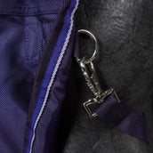 EQUITHÈME Tappeto da Esterno Pro Series Tyrex 1680D 220g con collo Navy