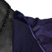 EQUITHÈME Tappeto da Esterno Pro Series Tyrex 1680D 220g con collo Navy