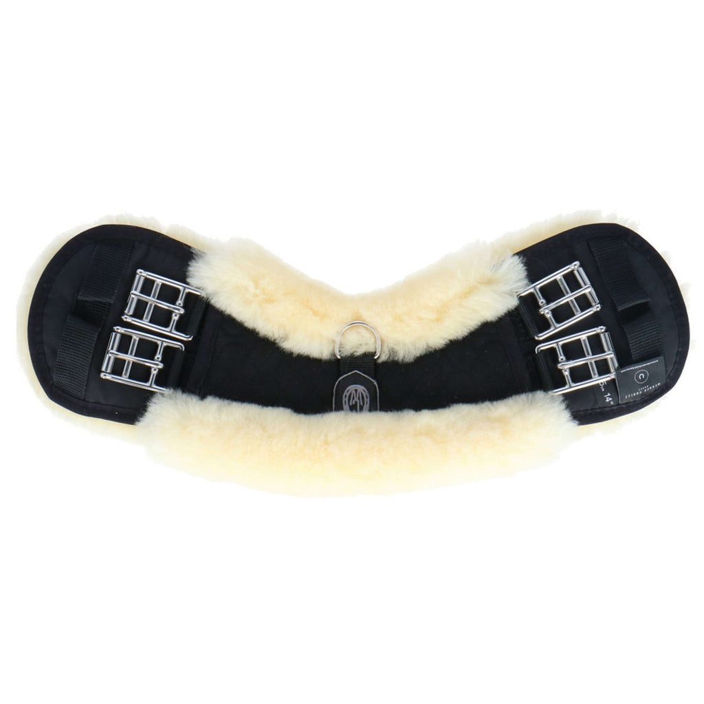 Werner Christ Cintura Banana Sheepskin Anatomisch Nero/Naturale