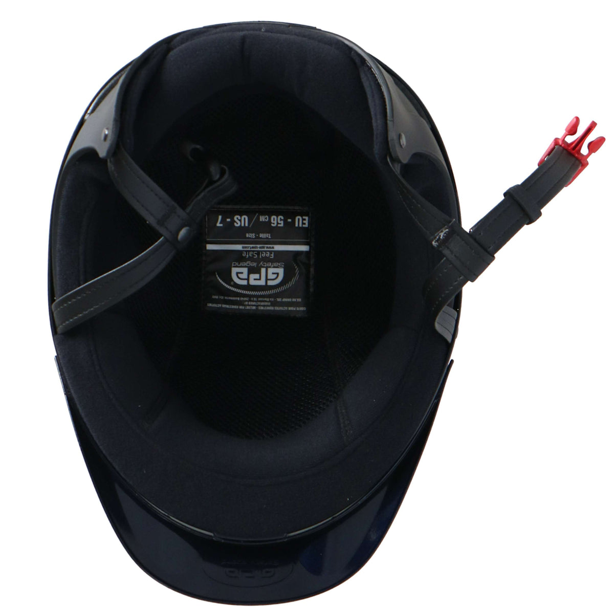 GPA Casco da equitazione Easy Speed Air Hybrid Navy Shiny