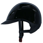 GPA Casco da equitazione Easy Evo Hybrid Nero lucido