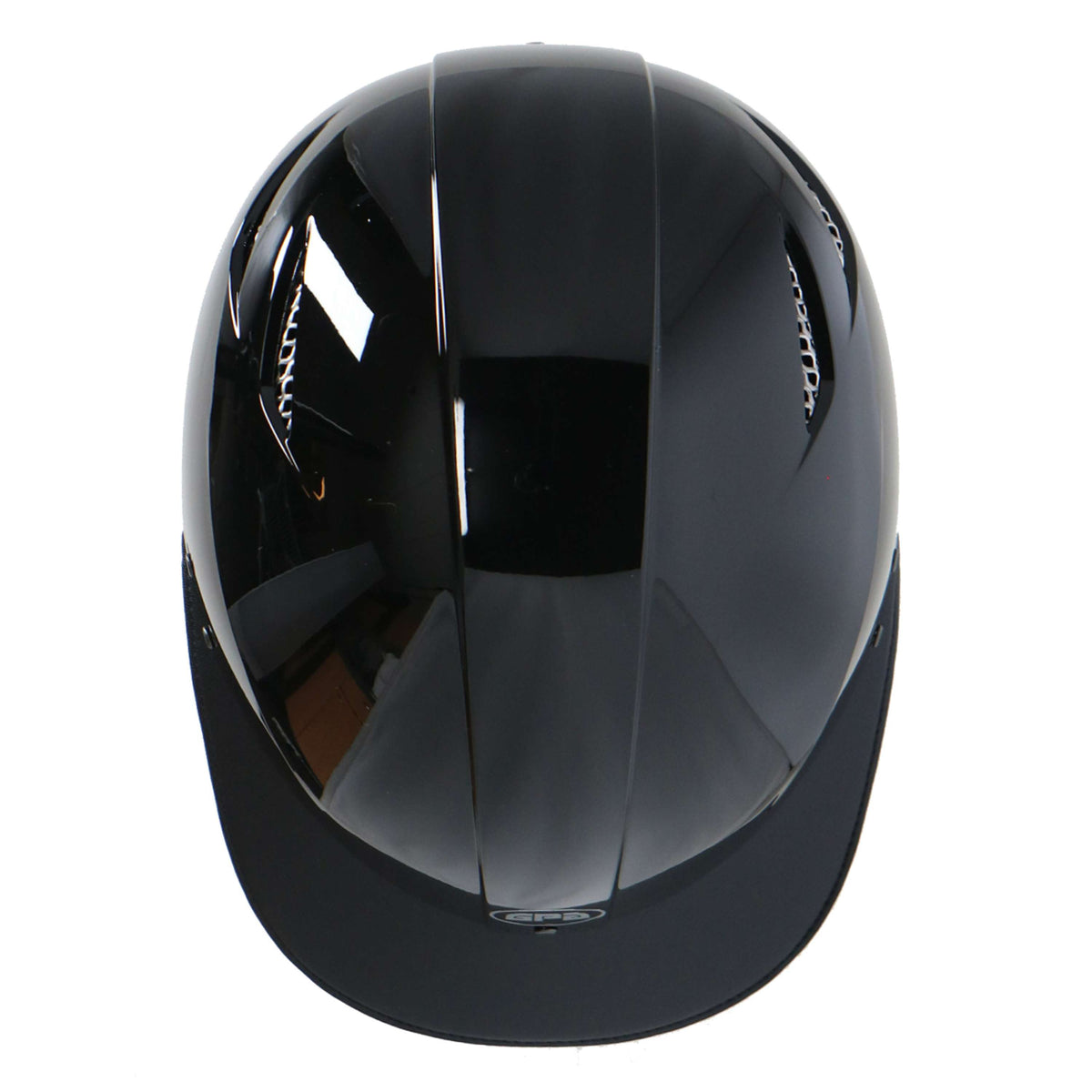GPA Casco da equitazione Easy Evo Hybrid Nero lucido