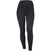 Kingsland Pantaloni da Equitazione Classic Klkatinka F-Tec2 F-Grip Nero