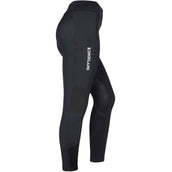 Kingsland Pantaloni da Equitazione Classic Klkatinka F-Tec2 F-Grip Nero