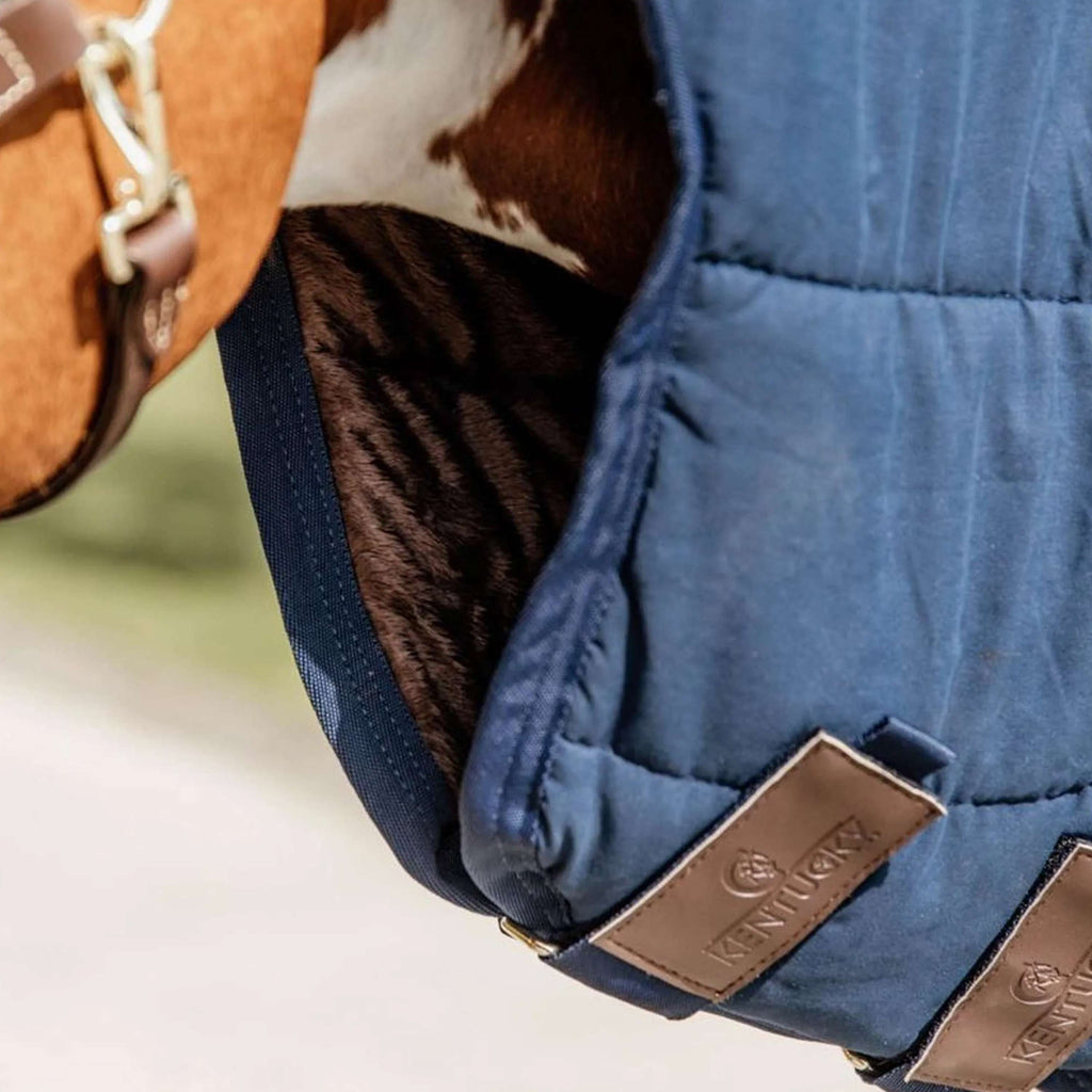 Kentucky Horsewear Sottocoperta Skin Friendly Neck 150g Navy