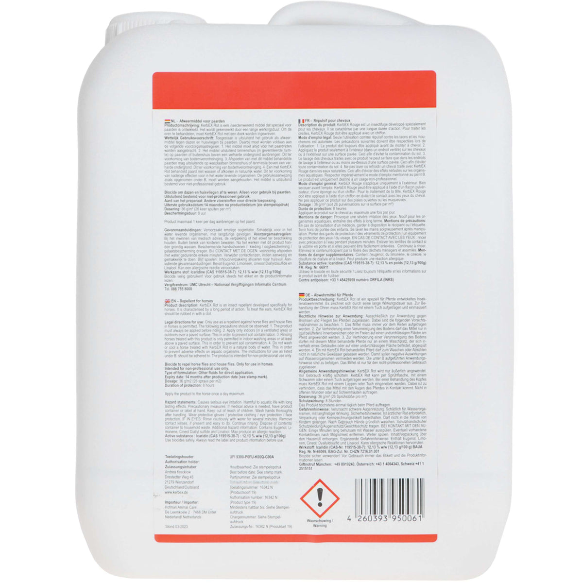 KerbEX Rot Repellente per insetti