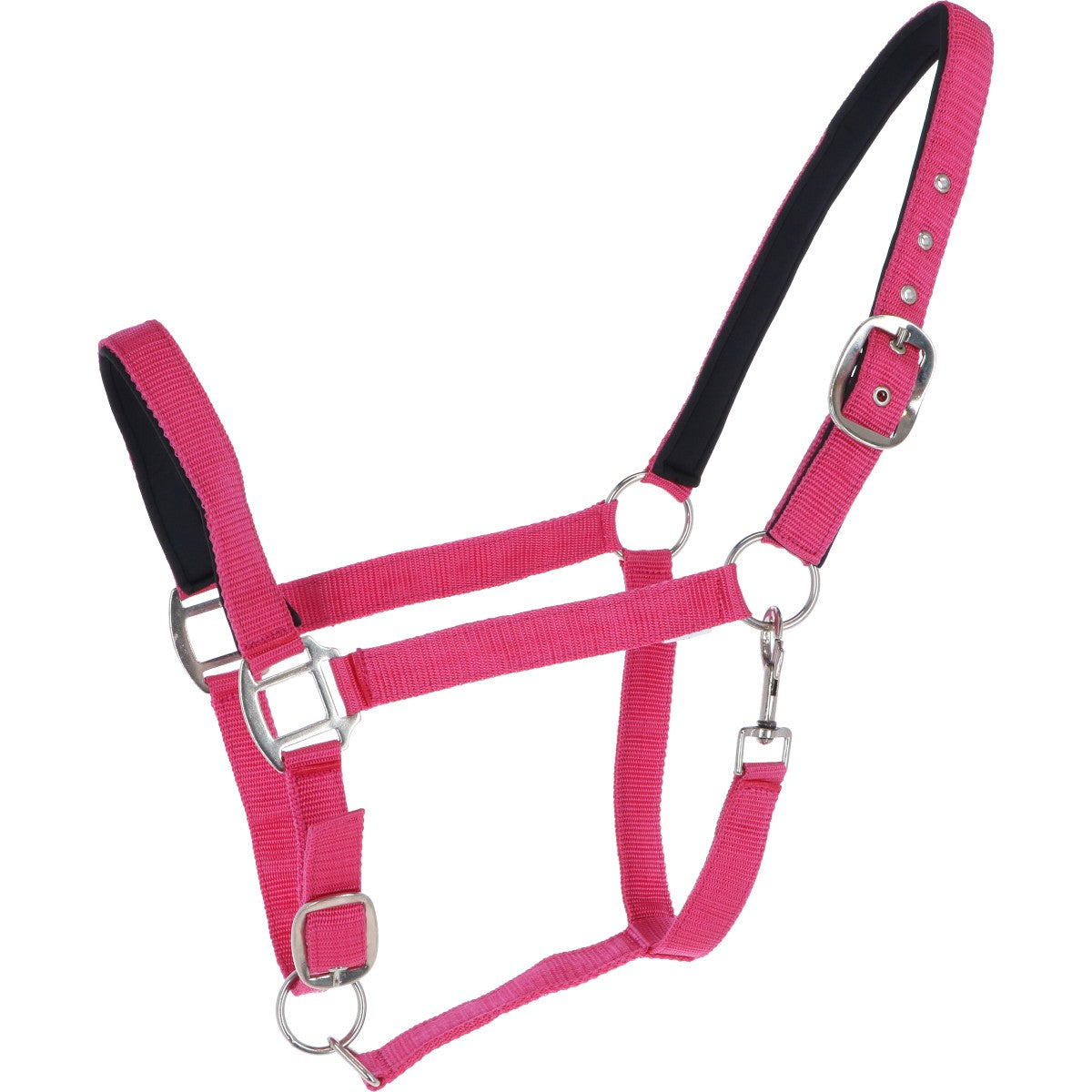 HKM Capezzina Charming Fodera Morbida Fuchsia
