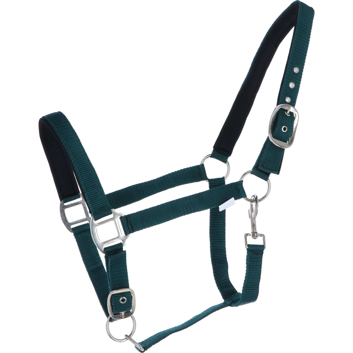 HKM Capezzina Charming Fodera Morbida Hunting Green