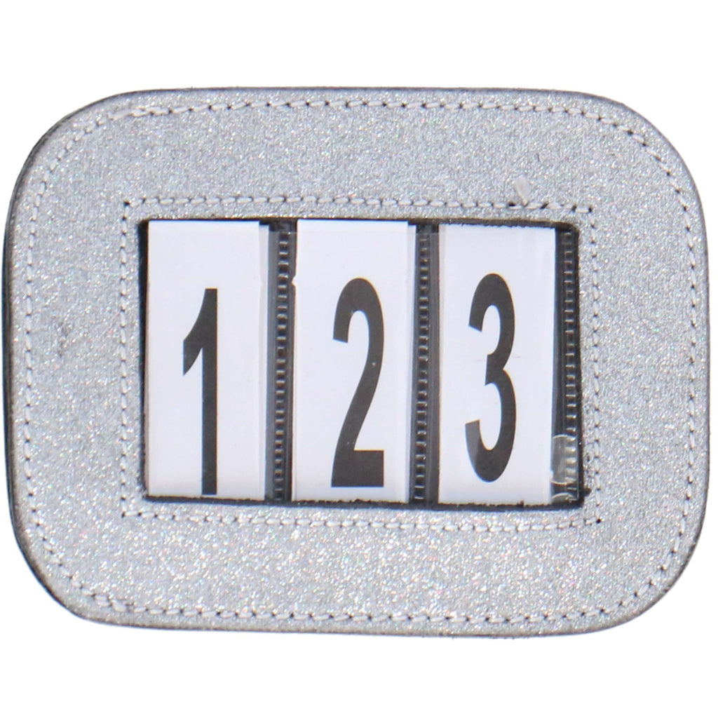 HB Numeri per testiera Glitter Nero/Grigio