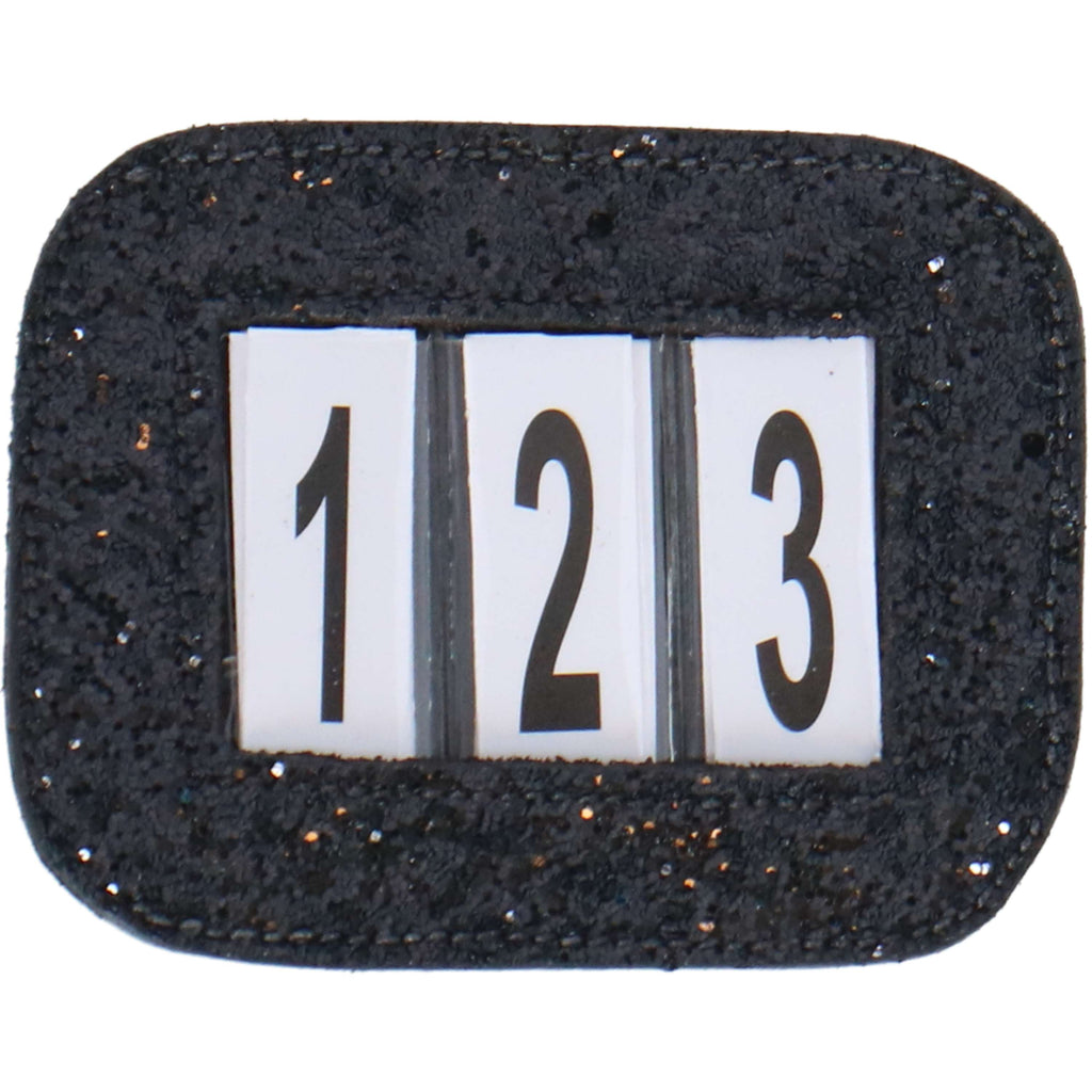 HB Numeri per testiera Glitter Nero
