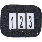 HB Numeri per testiera Glitter Nero