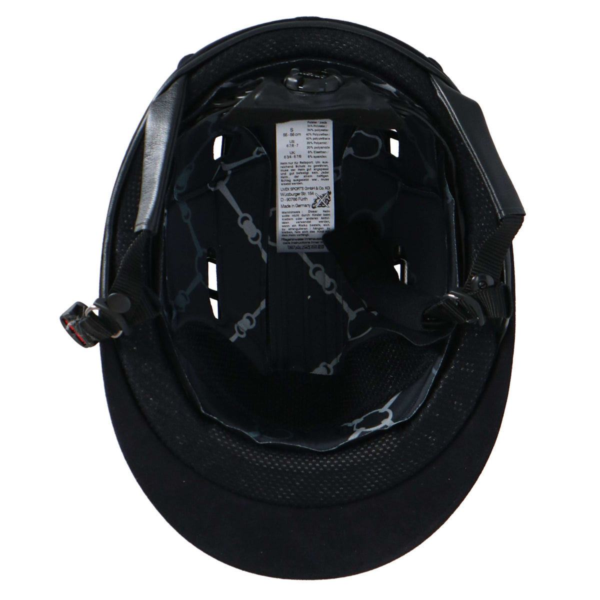 Uvex Casco da equitazione Suxxeed Glamour Blu