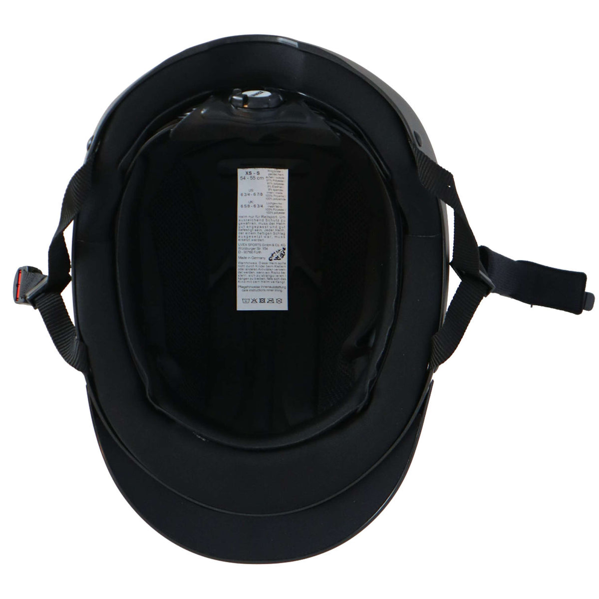 Uvex Cappellino Perfexxion II Nero opaco
