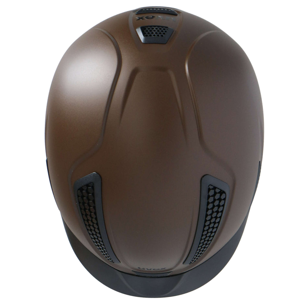 Uvex Casco da equitazione Perfexxion II Marrone opaco