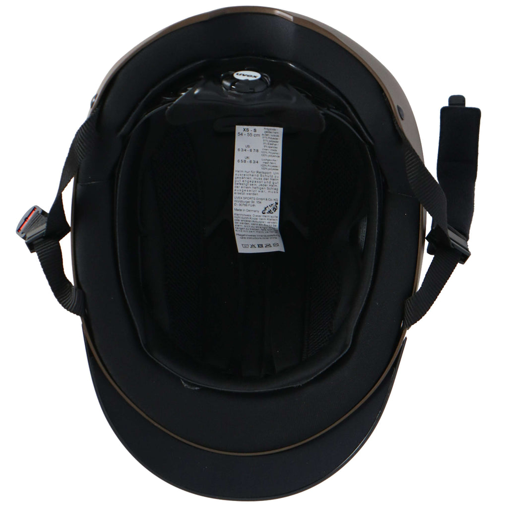 Uvex Casco da equitazione Perfexxion II Marrone opaco