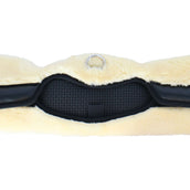 Catago Sottopancia da dressage Faux Fur Nero