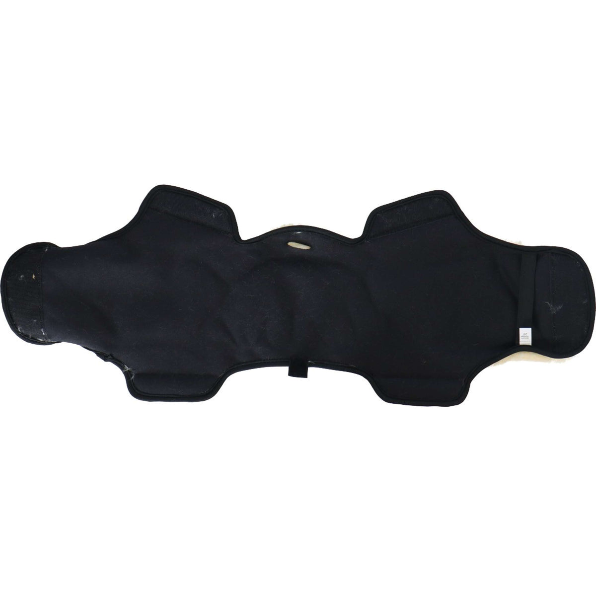 Catago Sottopancia da dressage Faux Fur Nero