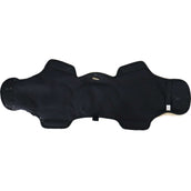 Catago Sottopancia da dressage Faux Fur Nero