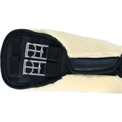 Catago Sottopancia da dressage Faux Fur Nero