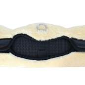 Catago Sottopancia da dressage Faux Fur Nero