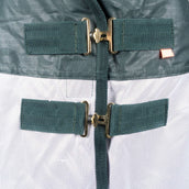 Imperial Riding Mosca e Coperta Antipioggia IRHSuper-Dry Verde foresta