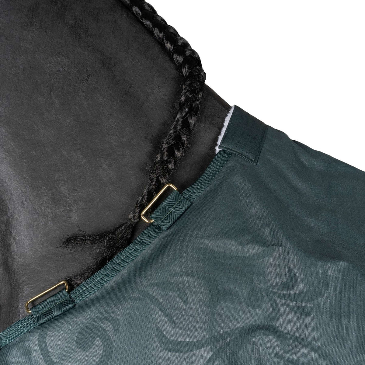 Imperial Riding Mosca e Coperta Antipioggia IRHSuper-Dry Verde foresta