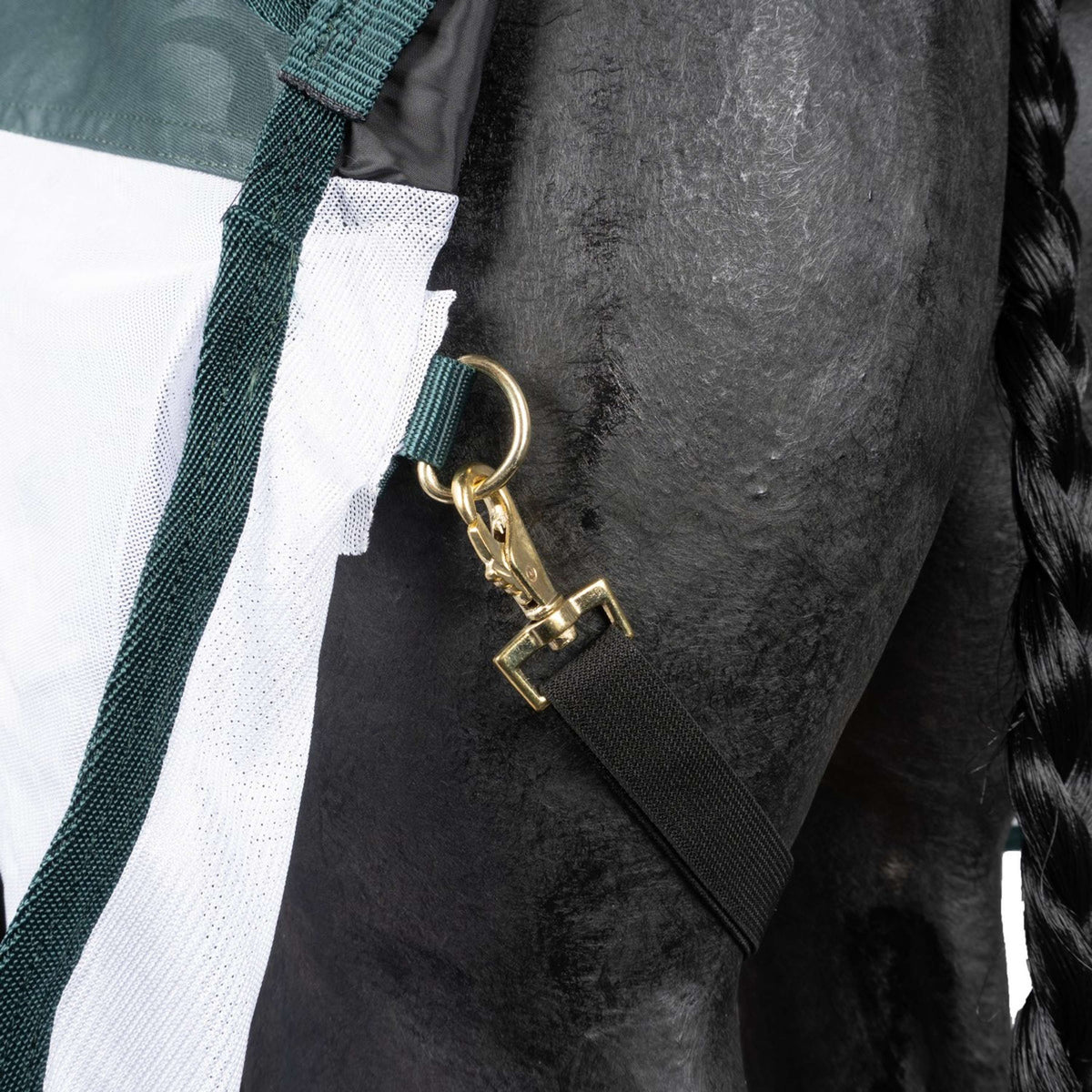 Imperial Riding Mosca e Coperta Antipioggia IRHSuper-Dry Verde foresta