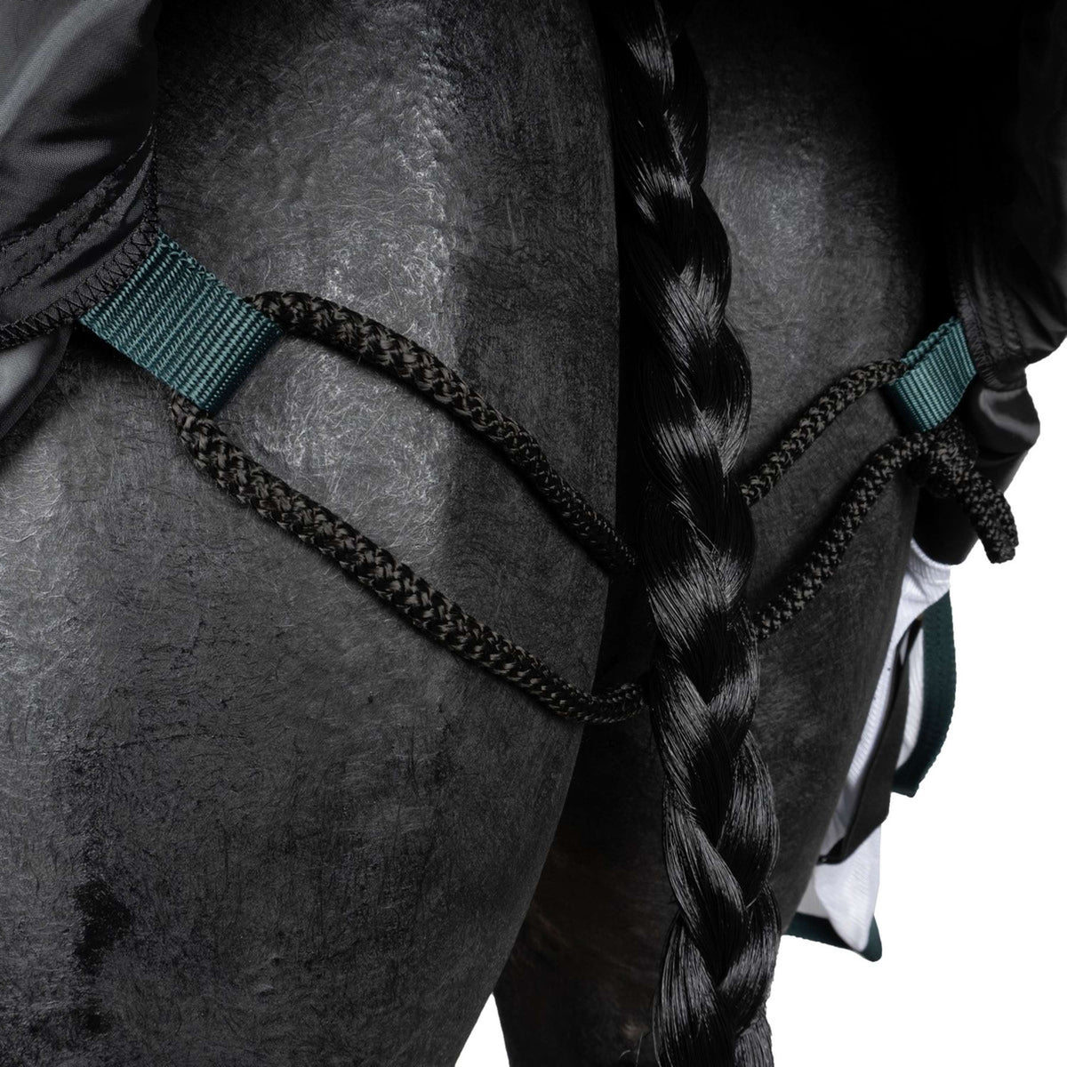 Imperial Riding Mosca e Coperta Antipioggia IRHSuper-Dry Verde foresta