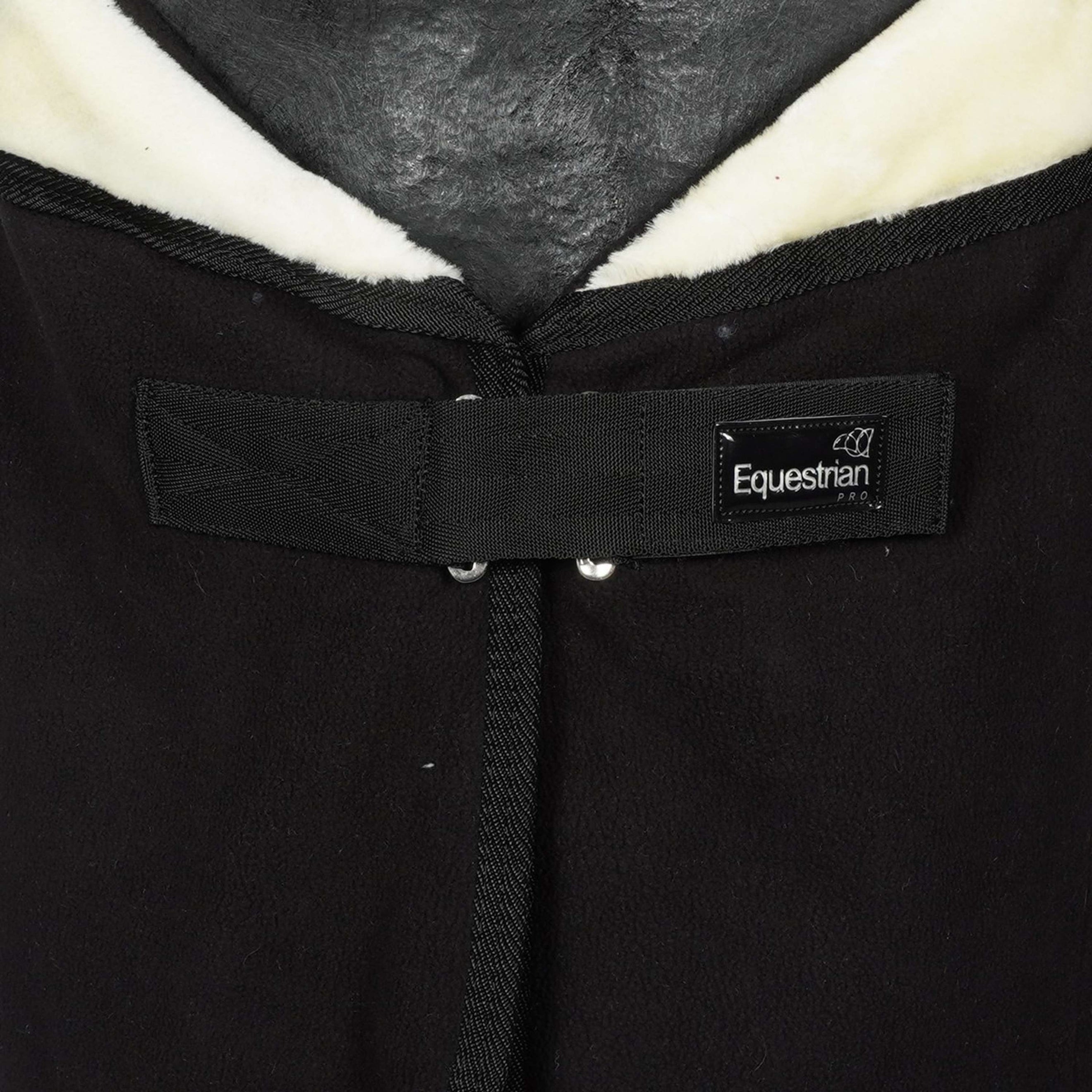 HORKA Coperta in Pile Equestrian Pro Nero