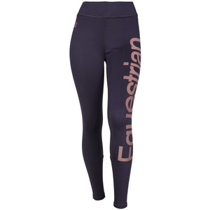 HORKA Leggings da Equitazione Champion Blu
