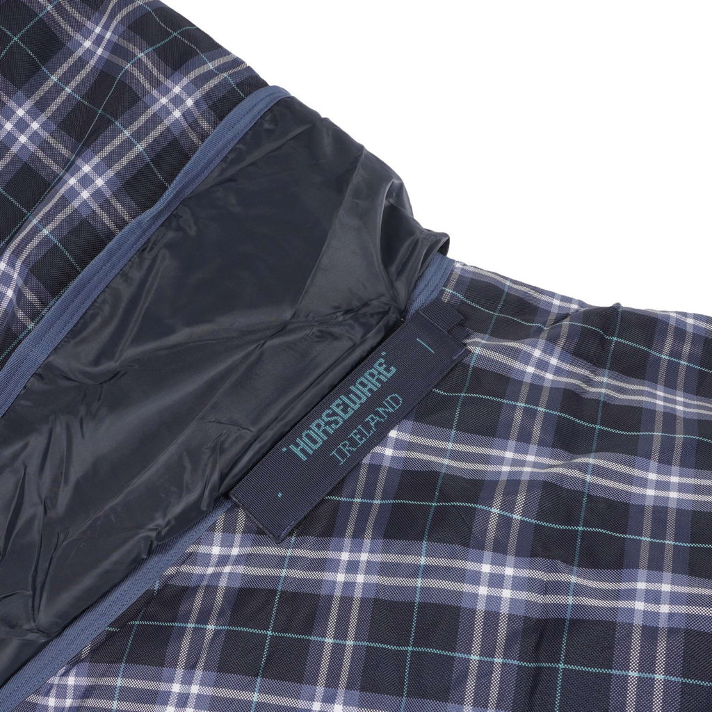 Rhino Plus Turnout Lite Navy Check/Indigo