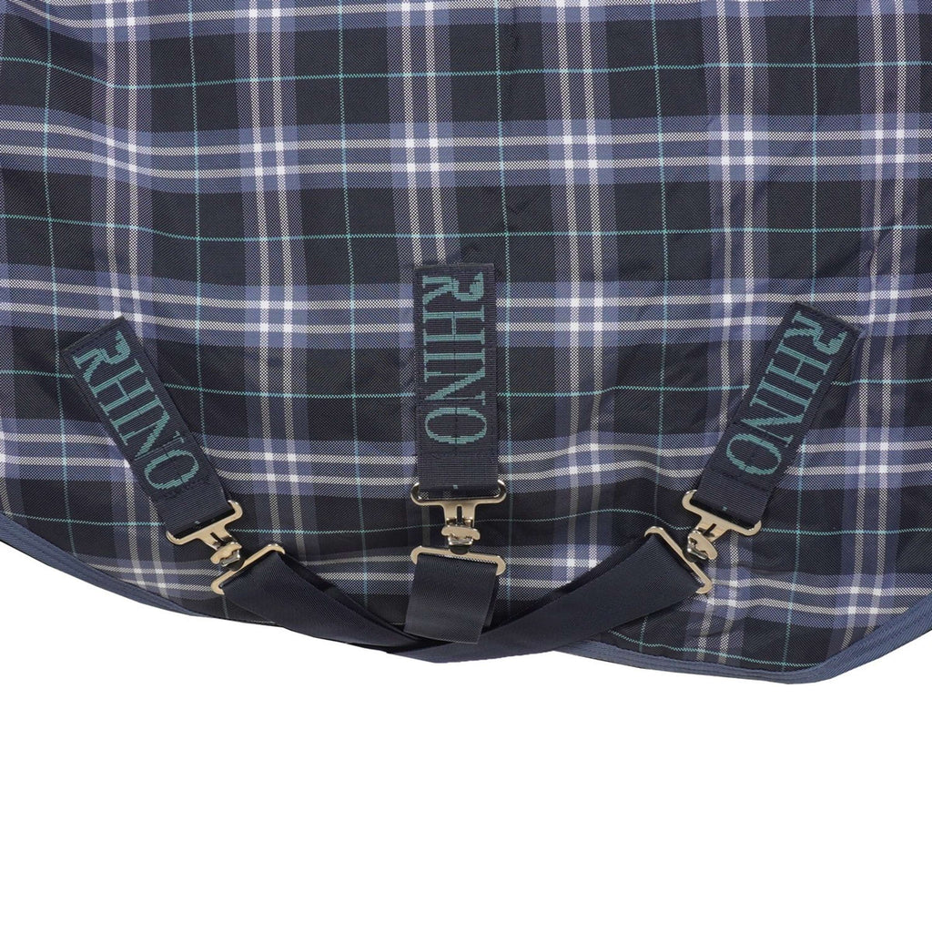 Rhino Plus Turnout Lite Navy Check/Indigo